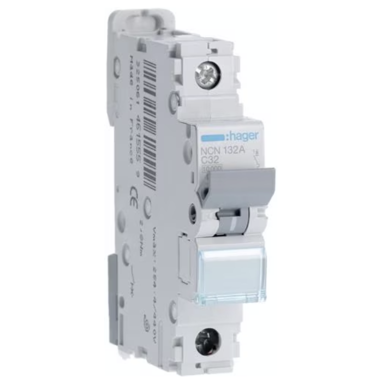 HAGER NCN132A 32A SP 10K