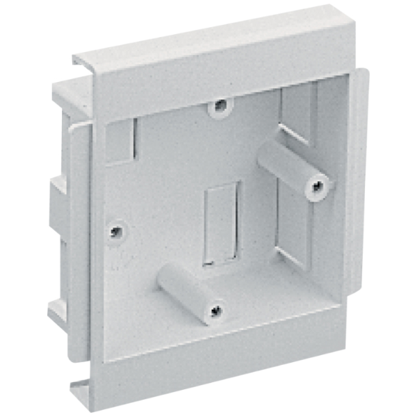 MT TSSO3WH Box 1 Gang 30mm Whi