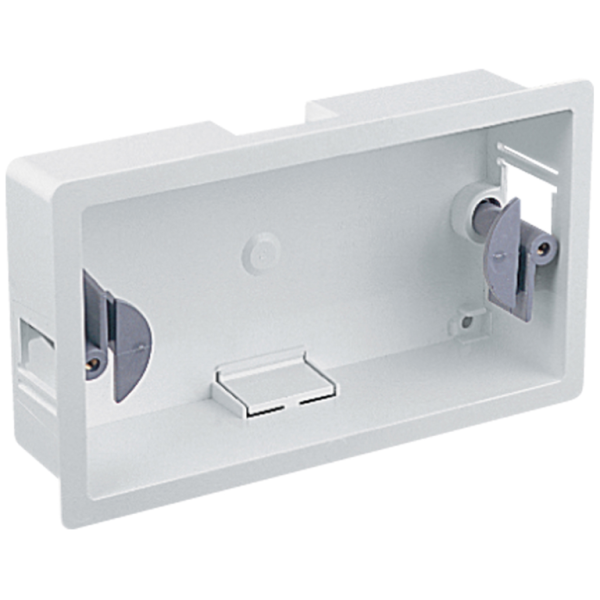Box, 2 Gang Dry Lining Flush, Adjustment 18-25mm