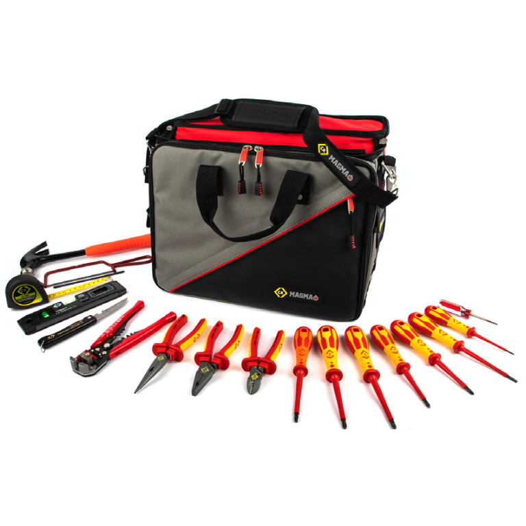Tool Kit, Electricians Professional 18 Piece
