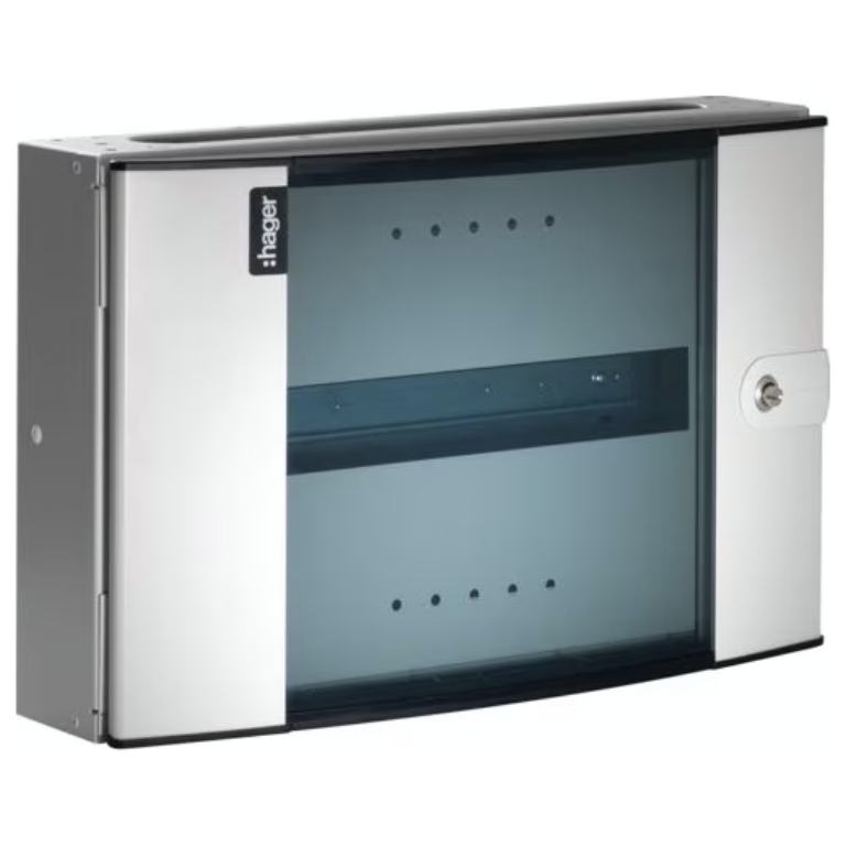 Box, 32 Module DIN Rail Glazed Door