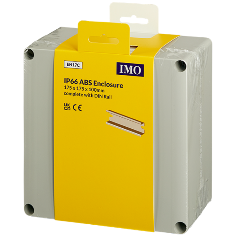 Enclosure, c/w Din-Rail, 4E(R)0007