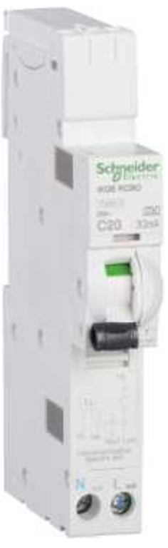 RCBO, SP Class AC Type C, Plug-On