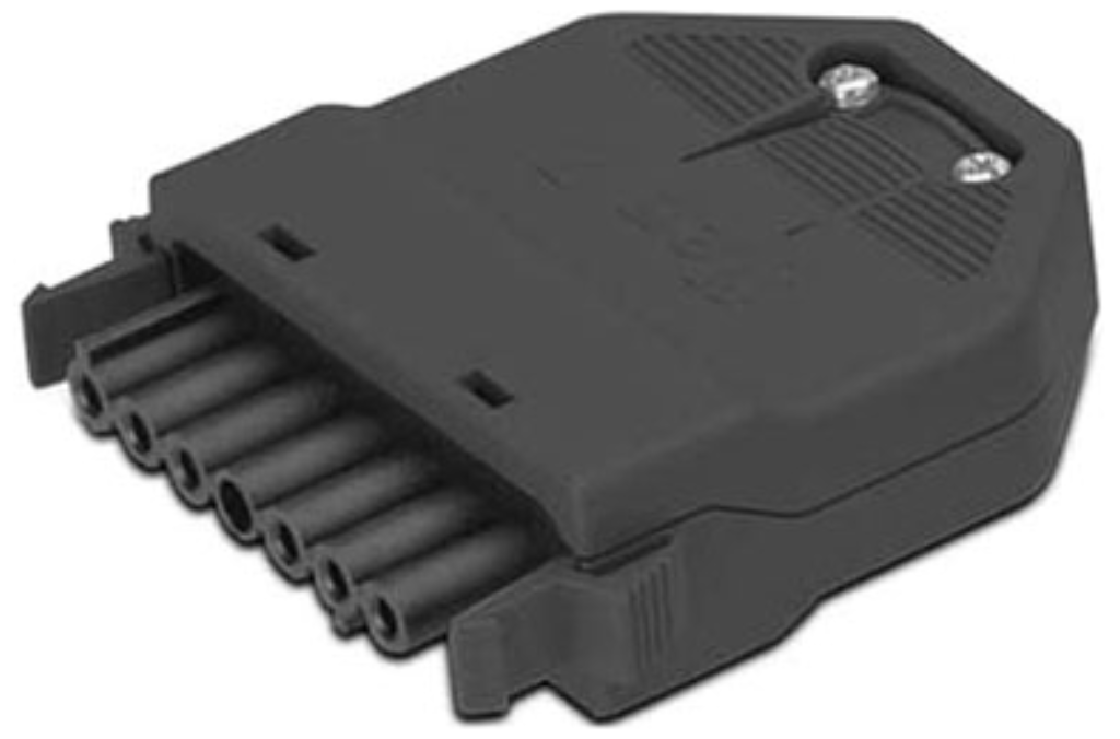 Socket, Cable Mount 7-Pole, Available in Multiples of 10