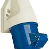 Socket, Wall 2P+E Top Entry IP44