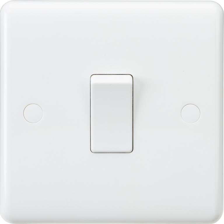 Plate Switch, 1 Gang 1 Way