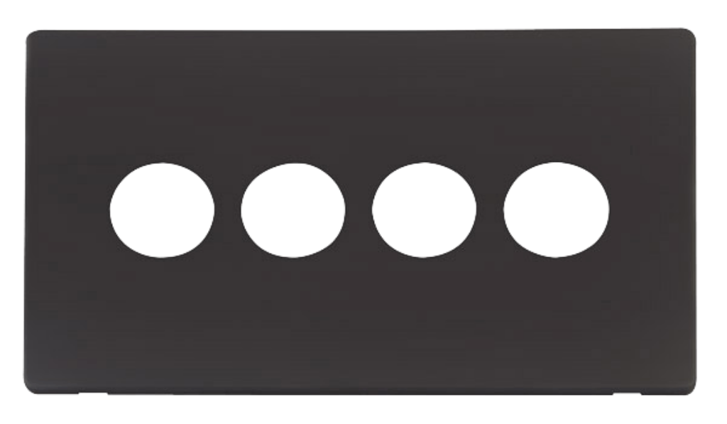 Frontplate, 4 Gang Toggle Switch