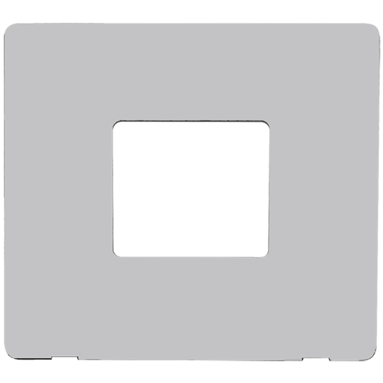 Frontplate, 1 Gang 2 Aperture