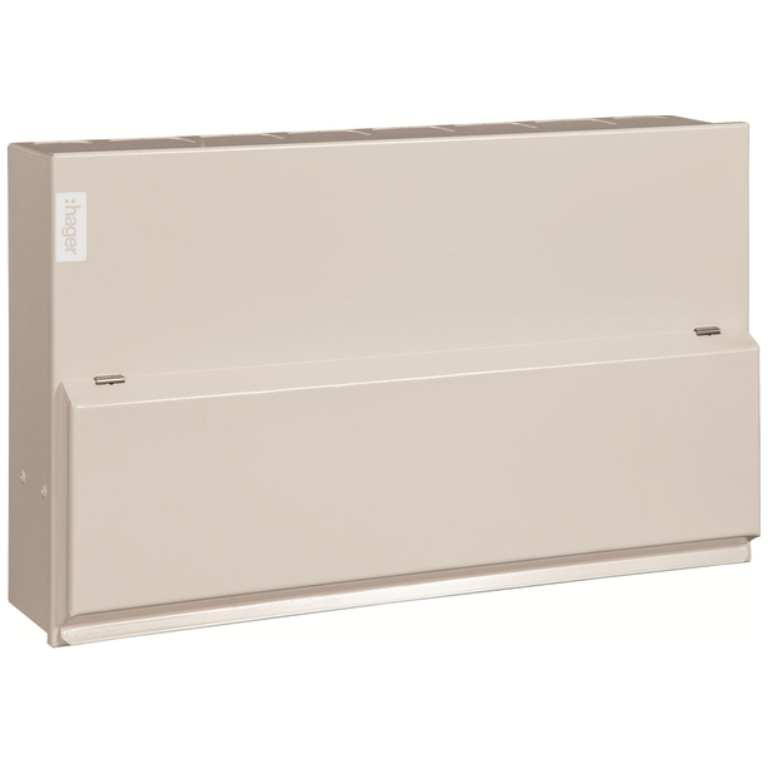 Hager VML966RK Con/Unit 6+6 Way 100A