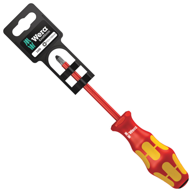 Screwdriver, 165 i PZ SB VDE Insulated Pozi