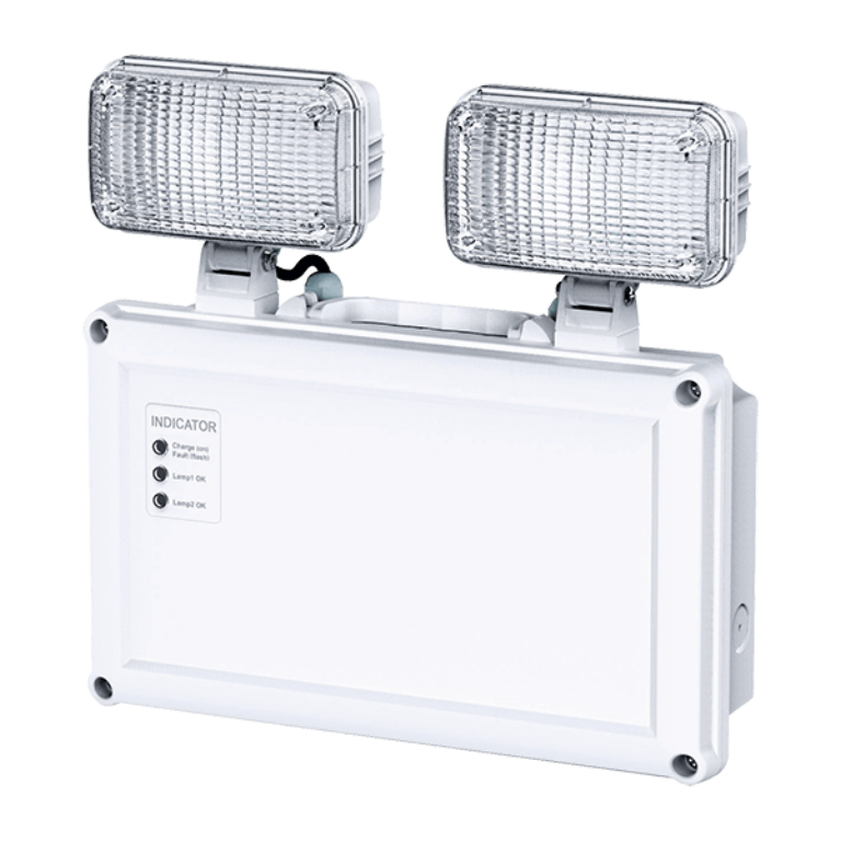 Ovia OVEM3610WHST Emer Twin Spot 2x3W