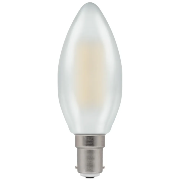 CROMPTON LED CANDLE LAMP SBC 5W W/W DIMM'