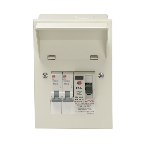 Wylex NMRS206/63GWUA GarageUnit 2Way 63A
